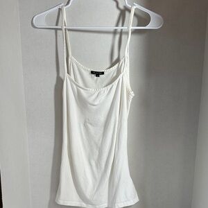 Mossimo dutti white spaghetti strap top size medium